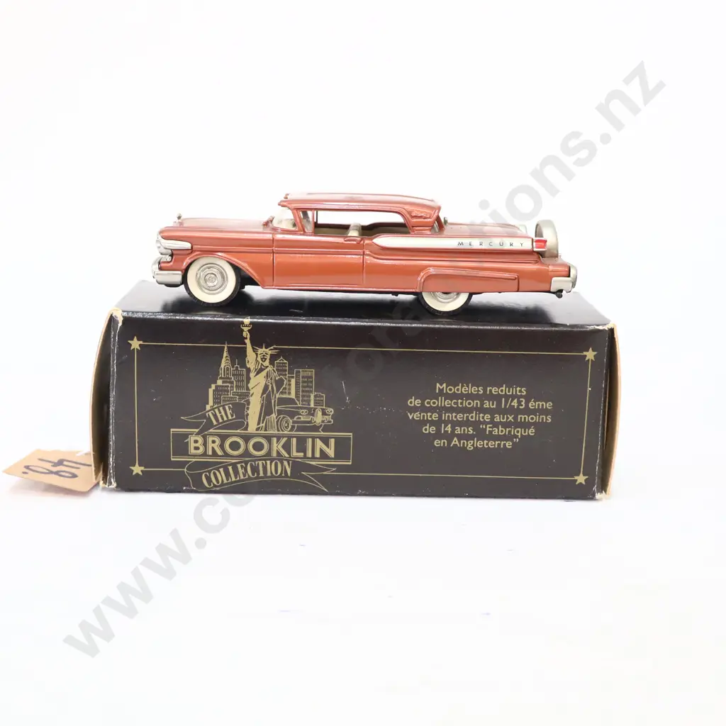 1/43 Brooklin Models 1957 Mercury Turnpike Cruiser Image 1++