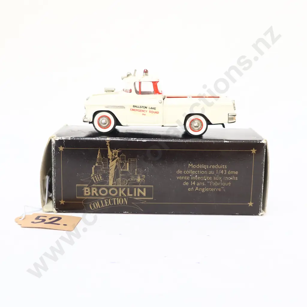 1/43 Brooklin Models 1955 Chevrolet Cameo Image 1++
