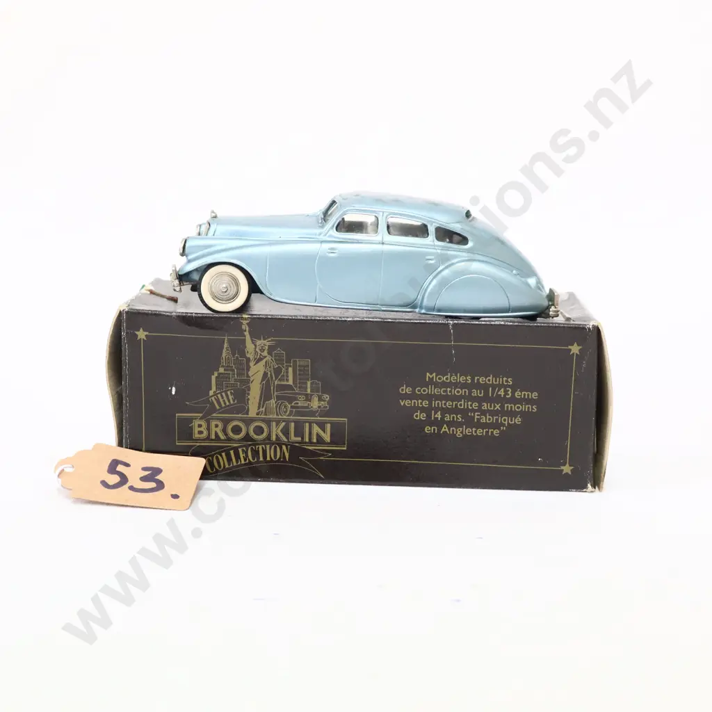 1/43 Brooklin Models 1933 Pierce Arrow Silver Arrow Image 1++