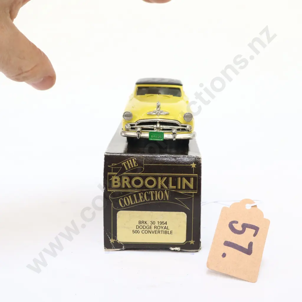 1/43 Brooklin Models Dodge Royal 500 Convertible Image 1++