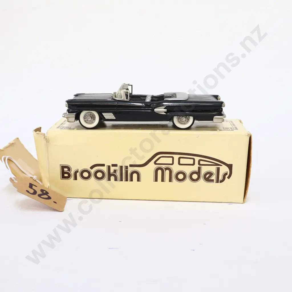 1/43 Brooklin Models 1958 Pontiac Bonneville Convertible Image 1++