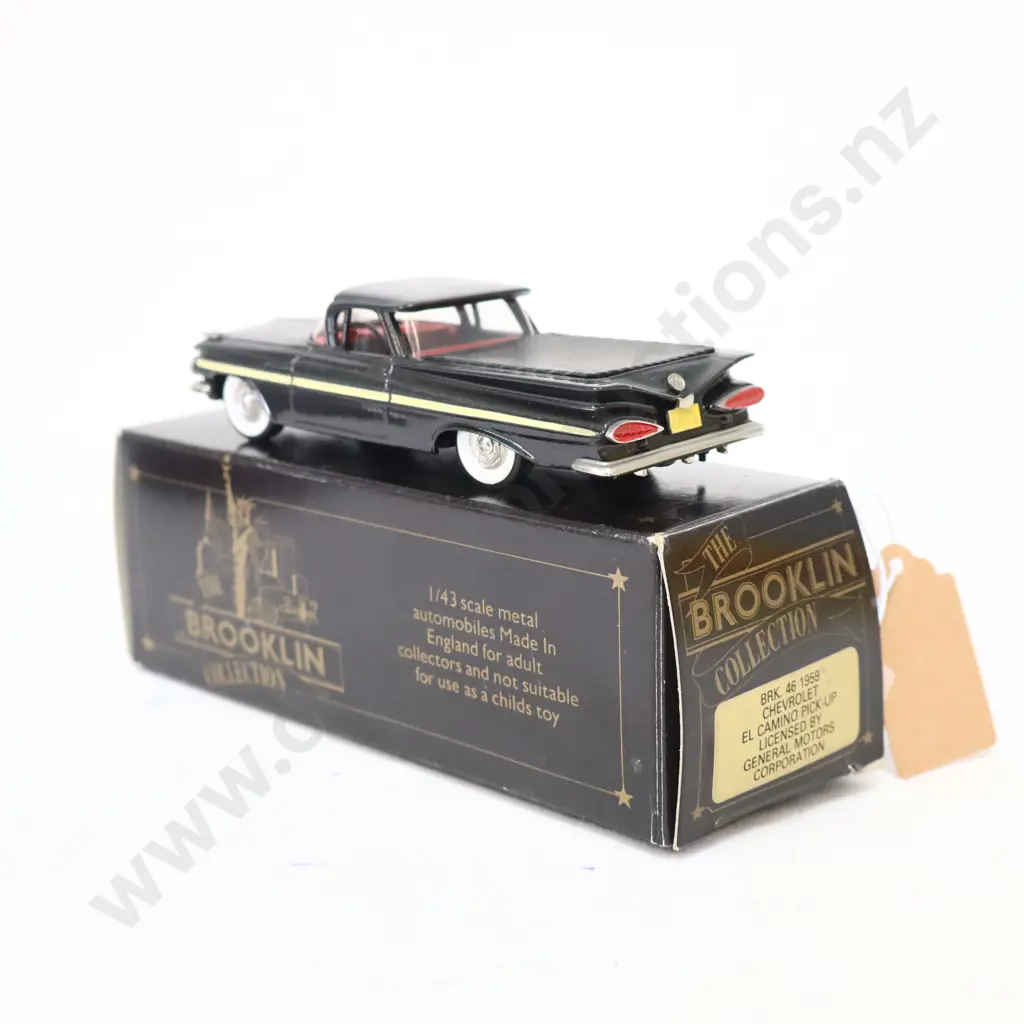 1/43 Brooklin Models 1959 Chevrolet El Camino Pick Up Image 1++