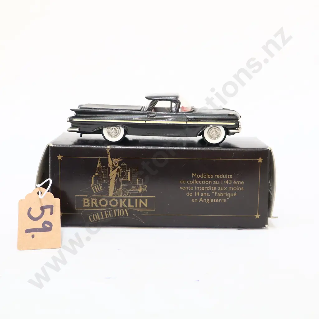 1/43 Brooklin Models 1959 Chevrolet El Camino Pick Up Image 1++