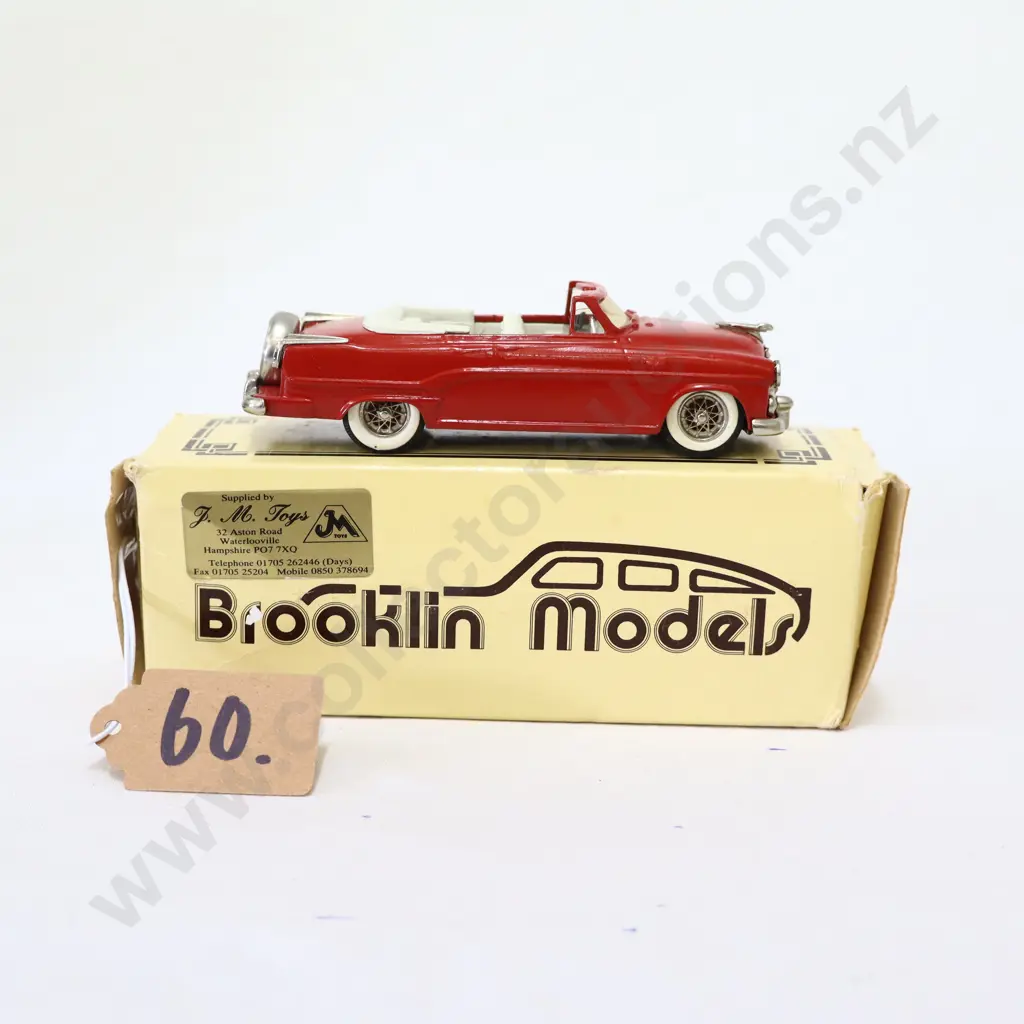 1/43 Brooklin Models 1954 Dodge Royal Convertible Maidenhead Static Model Car Club 1992 Image 1++