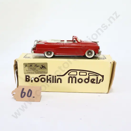 1/43 Brooklin Models 1954 Dodge Royal Convertible Maidenhead Static Model Car Club 1992