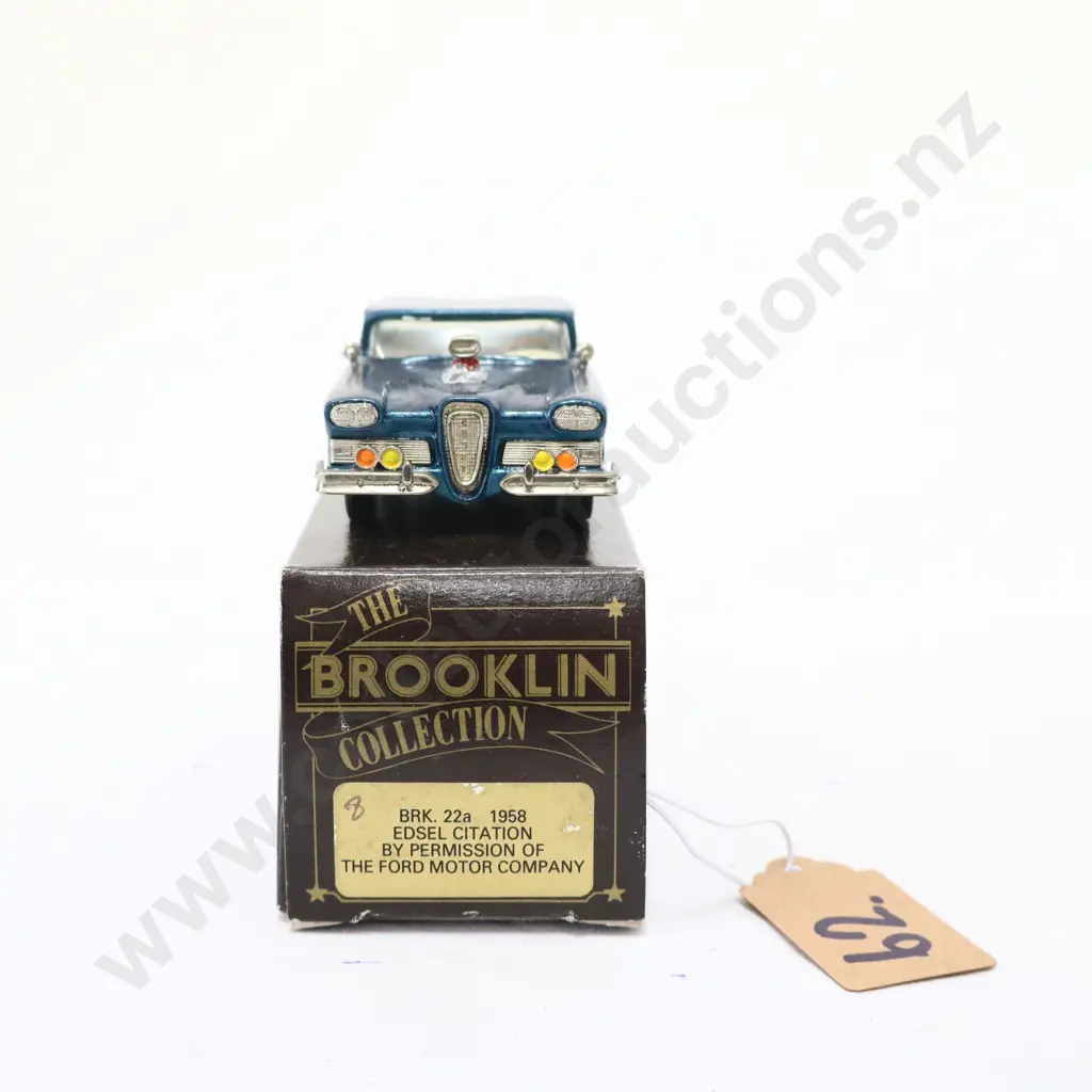 1/43 Brooklin Models 1958 Edsel Citation Image 1++