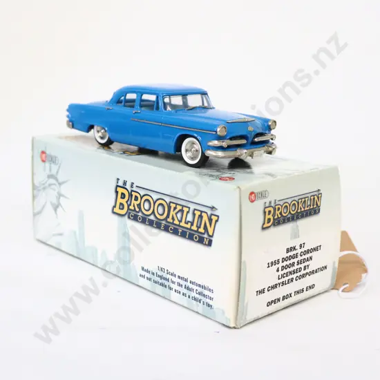 1/43 Brooklin Models 1955 Dodge Coronet 4 Door Sedan