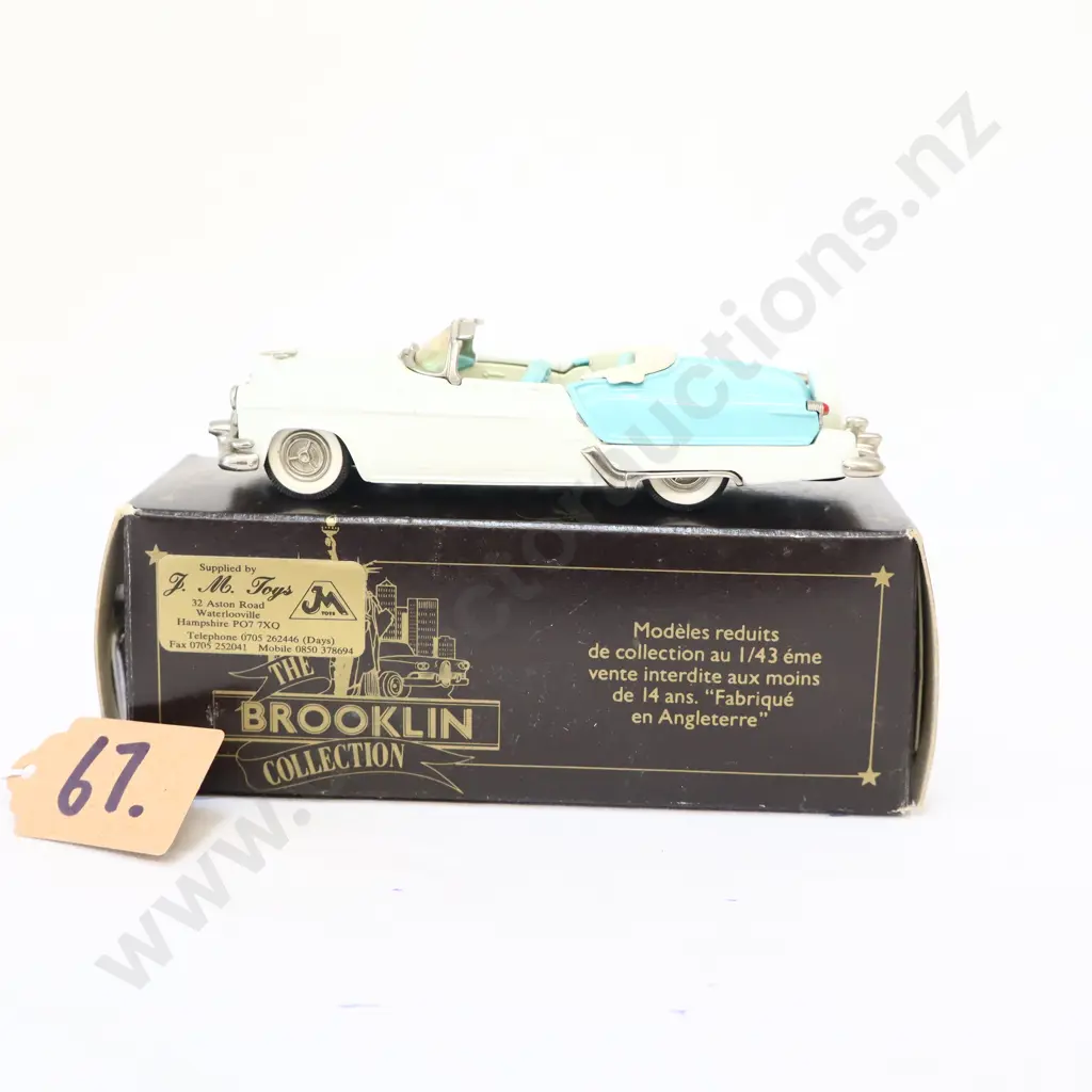 1/43 Brooklin Models 1953 Oldsmobile Fiesta Image 1++