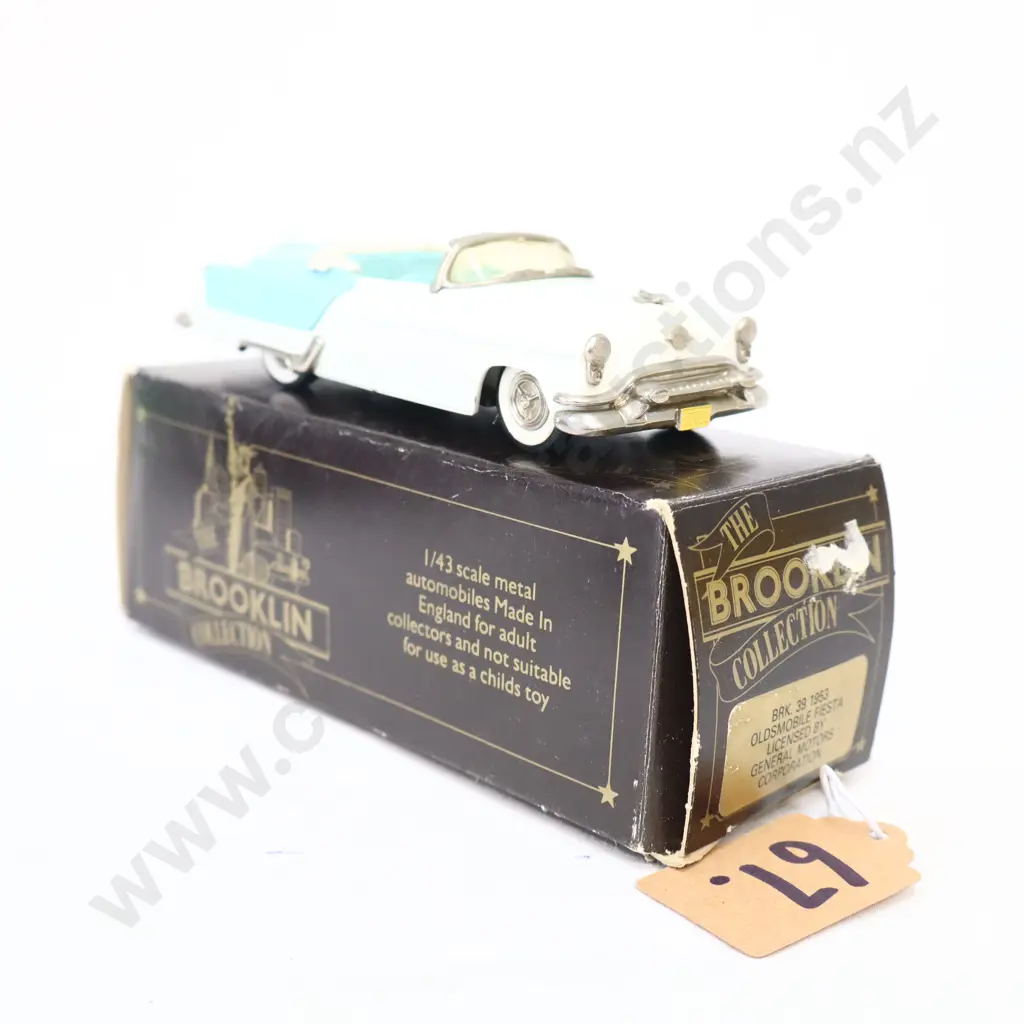 1/43 Brooklin Models 1953 Oldsmobile Fiesta Image 1++