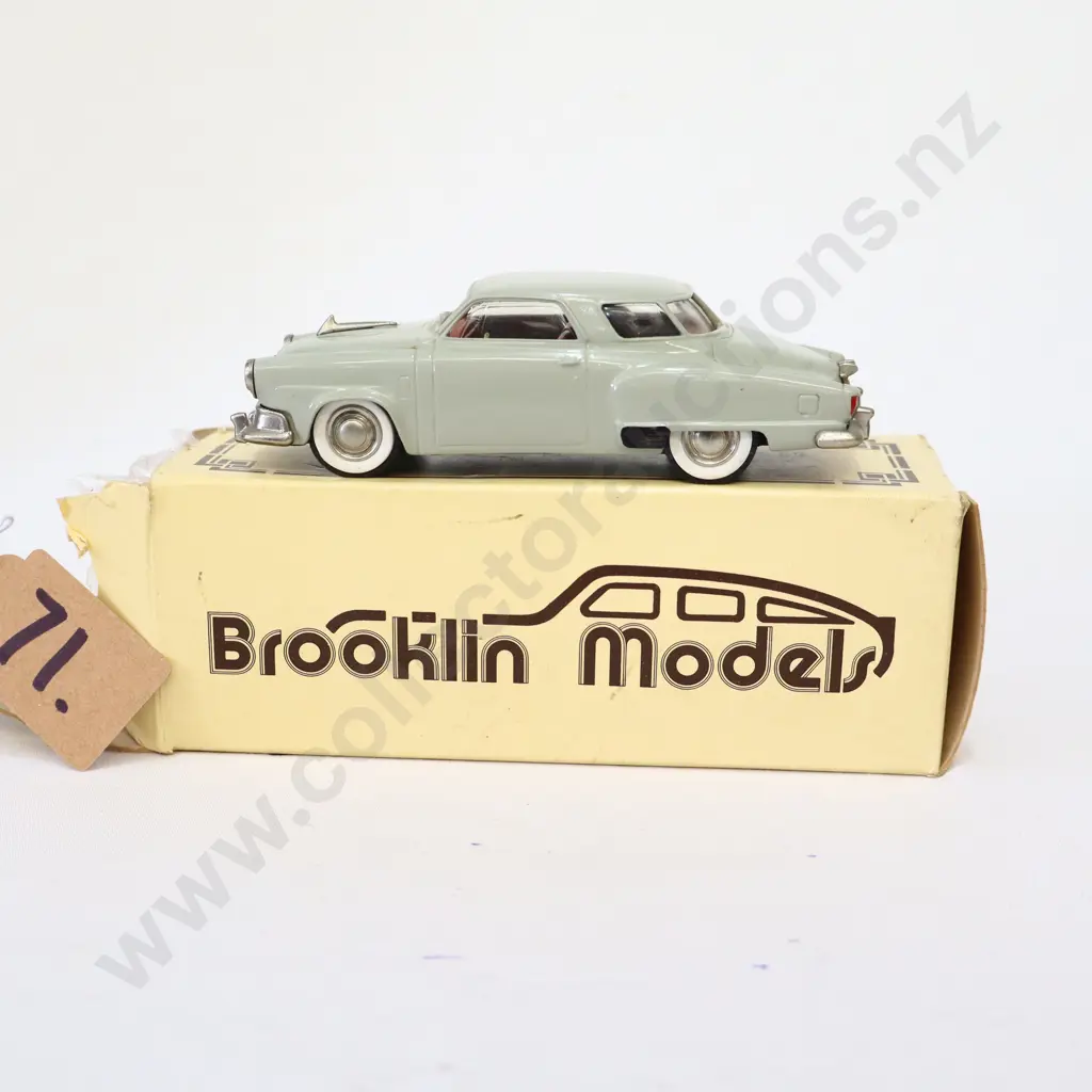 1/43 Brooklin Models 1952 Studebaker Champion Starlight Coupe Image 1++