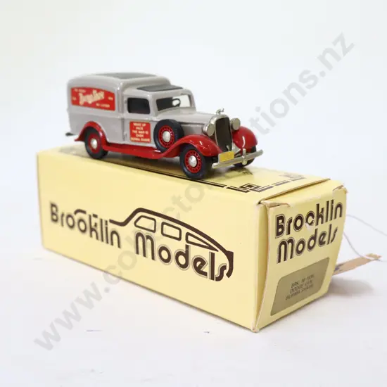 1/43 Brooklin Models 1936 Dodge Van Burma Shave