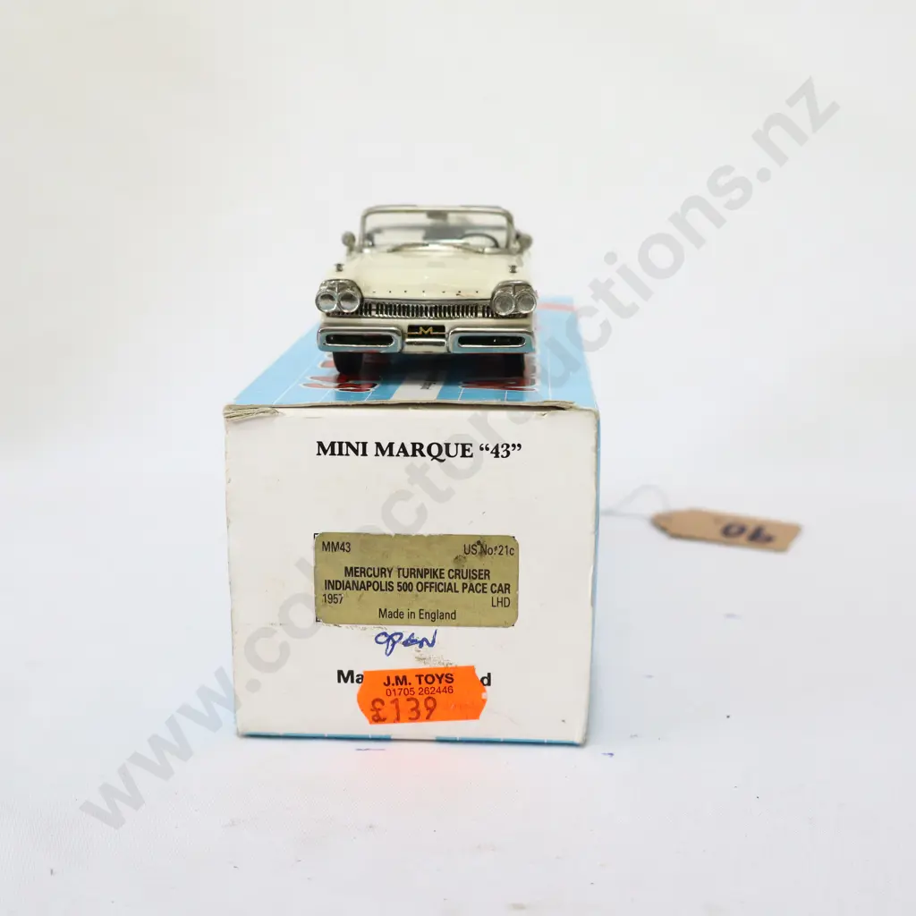 1/43 Minimarque 1957 Mercury Turnpike Cruiser Indianapolis 500 Official Pace Car Image 1++