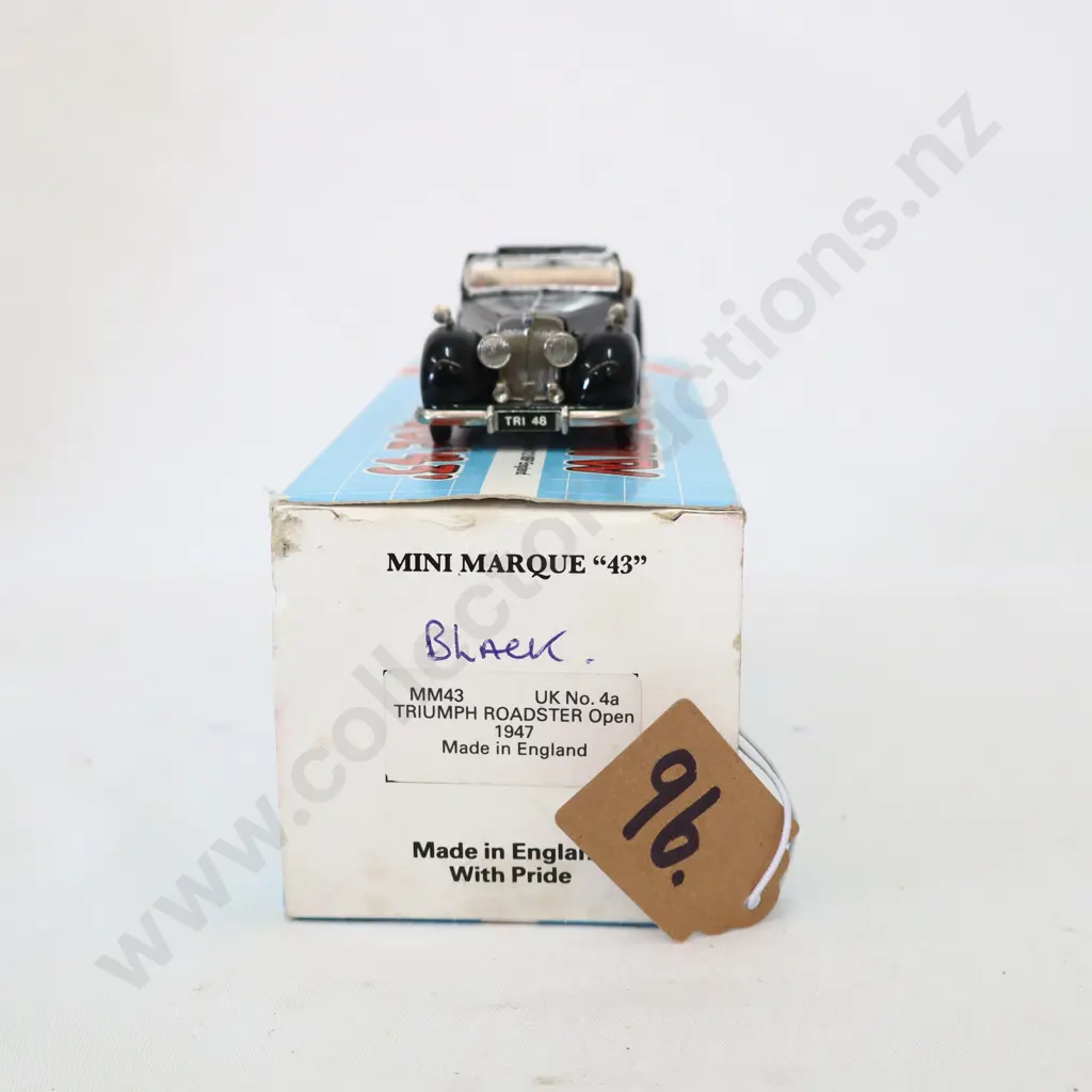 1/43 Minimarque 1947 Triumph Roadster Open Image 1++