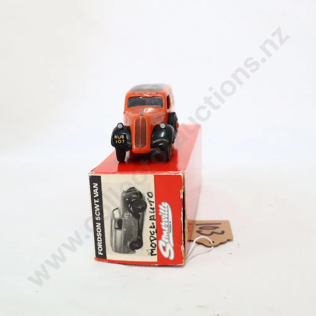 1/43 Somerville Models Fordson 5CWT Van India Tyres Image 1++