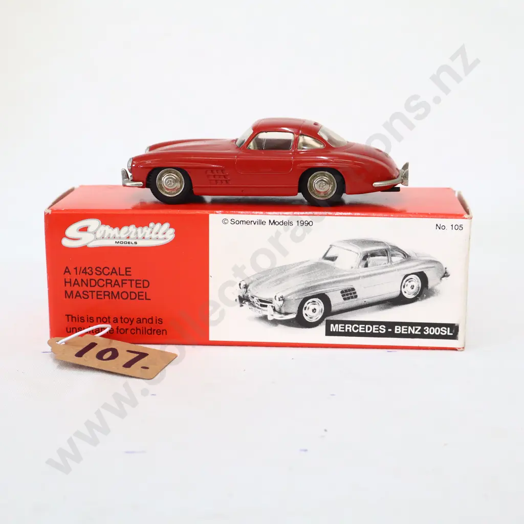 1/43 Somerville Models Mercedes Benz 300SL Image 1++