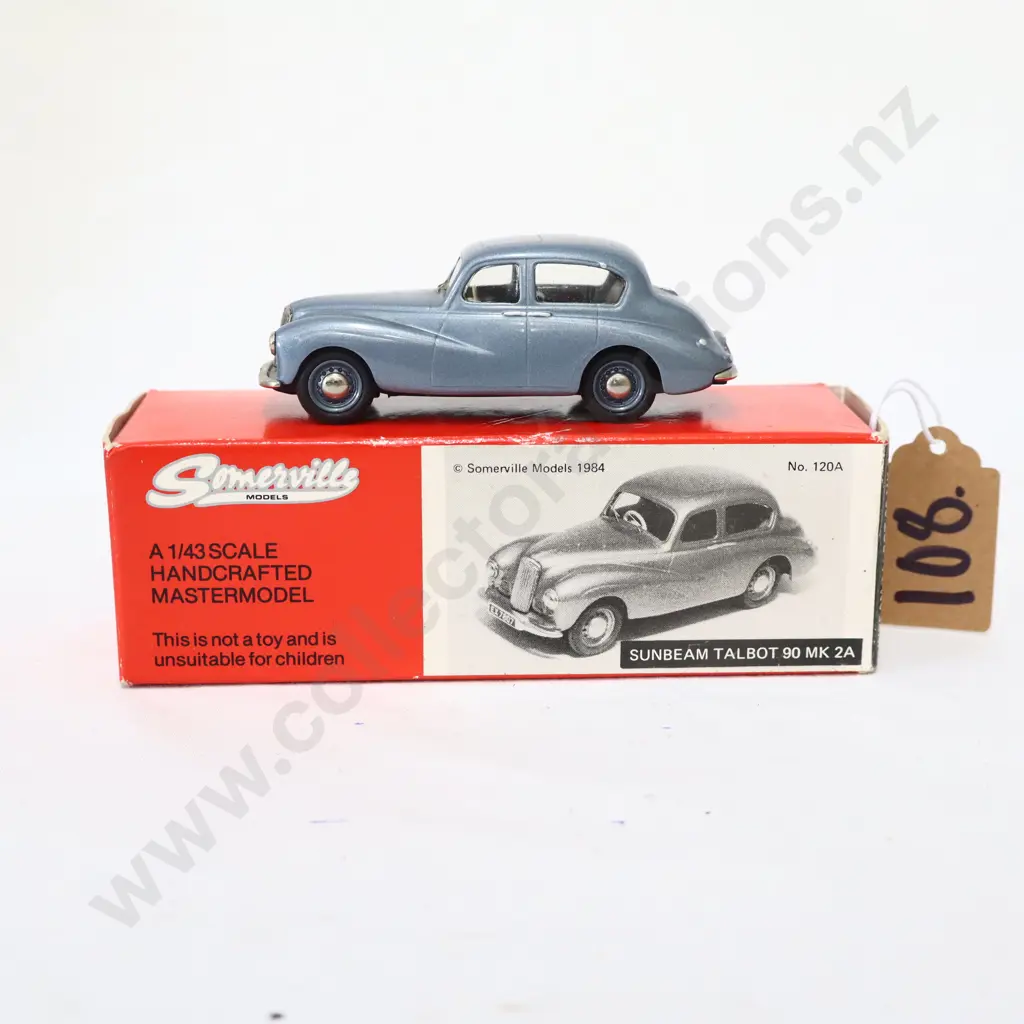 1/43 Somerville Models Sunbeam Talbot 90 MK 2A Image 1++