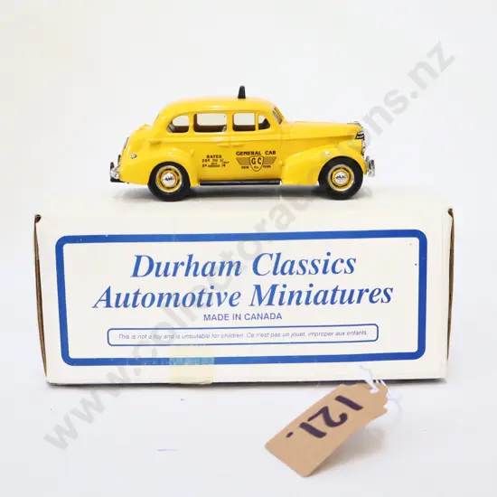 1/43 Durham Classics 1938 Oldsmobile 4 Door Sedan Taxi 1 of 250