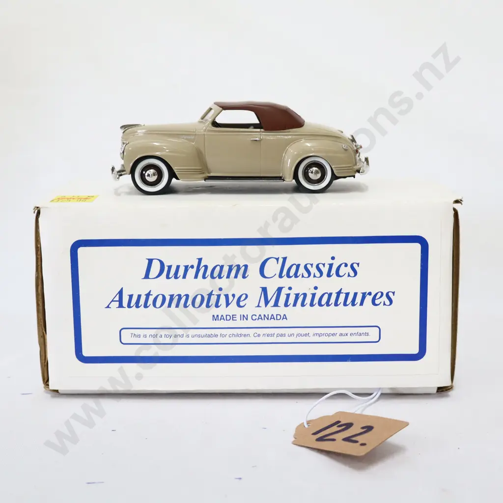 1/43 Durham Classics 1941 Plymouth Convertible Battalion Beige Limited 1 - 150 Image 1++