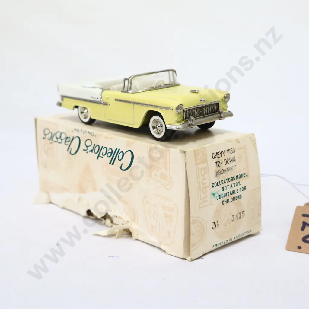 1/43 Collector's Classic 1955 Chevrolet Top Down Image 1++