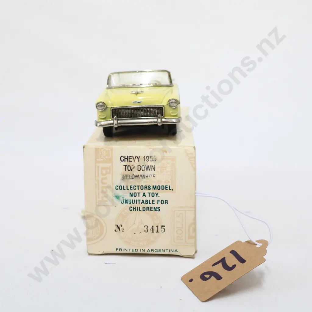1/43 Collector's Classic 1955 Chevrolet Top Down Image 1++