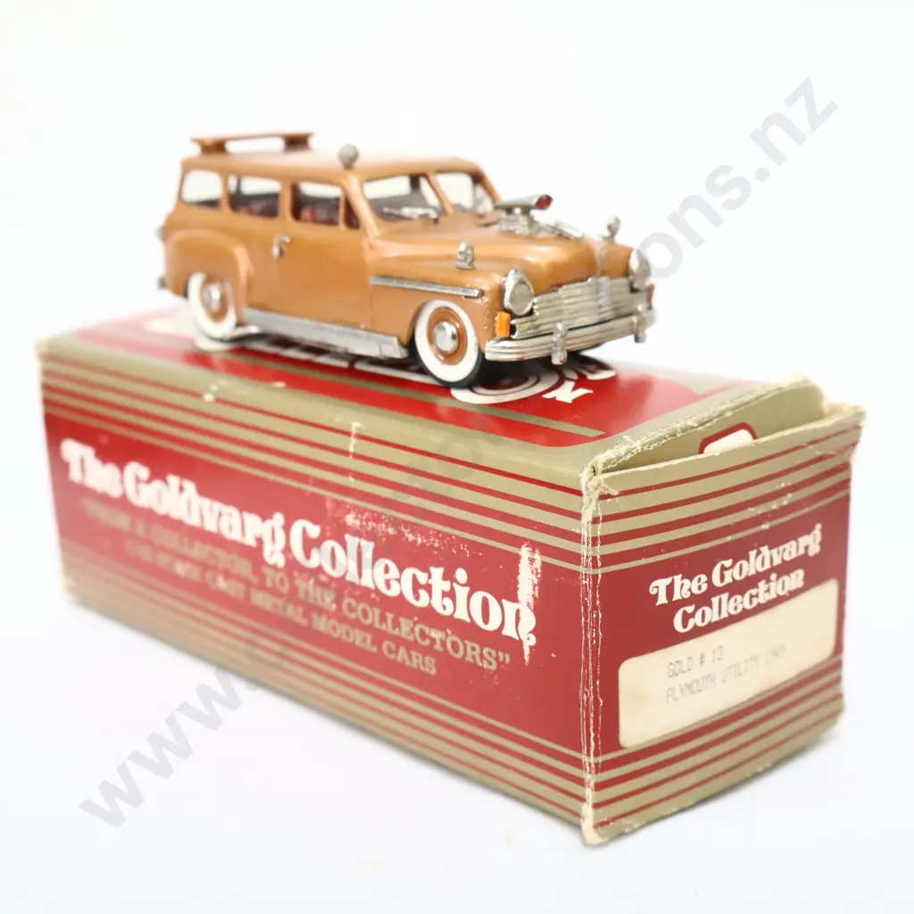 1/43 The Goldvarg Collection 1949 Plymouth Utility Hot Rod Image 1++