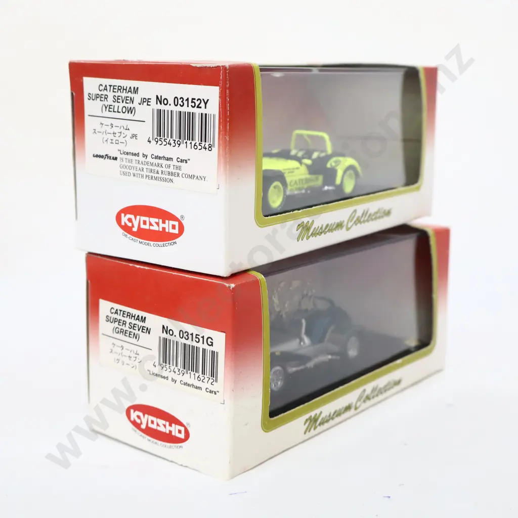 1/43 Kyosho Models  Caterham Super Seven's Image 1++