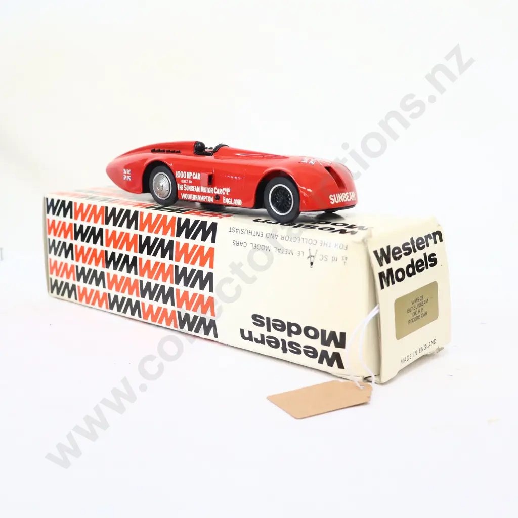 1/43 Western Models 1927 Sunbeam 1000HP Record Car Image 1++