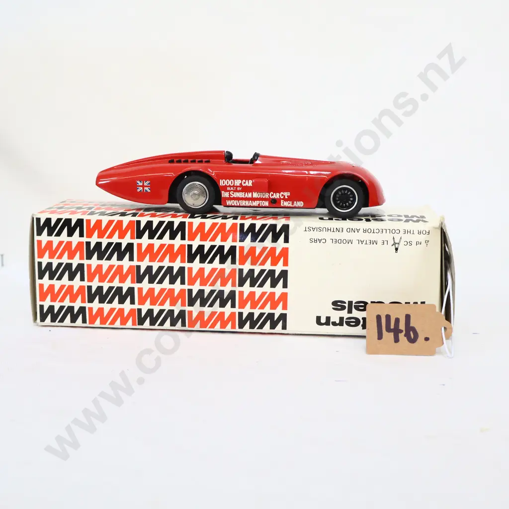 1/43 Western Models 1927 Sunbeam 1000HP Record Car Image 1++