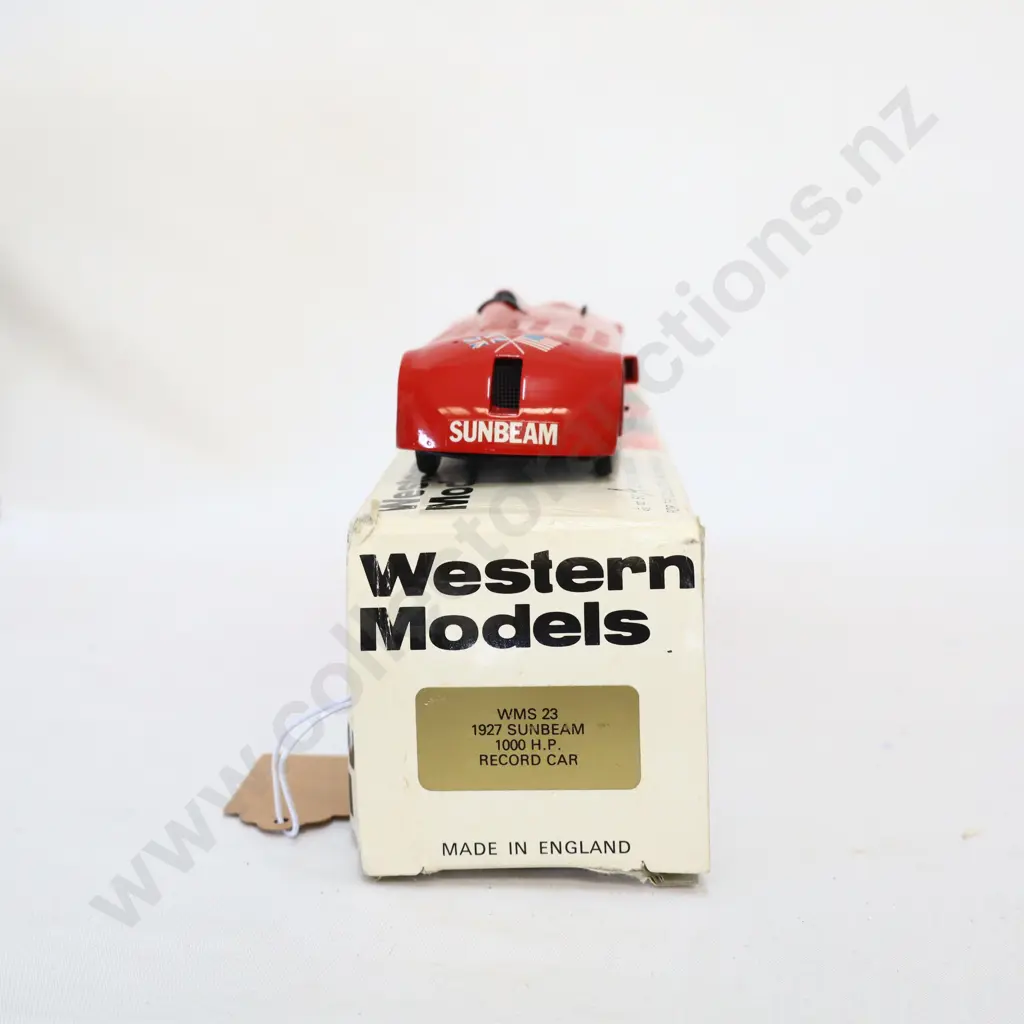 1/43 Western Models 1927 Sunbeam 1000HP Record Car Image 1++