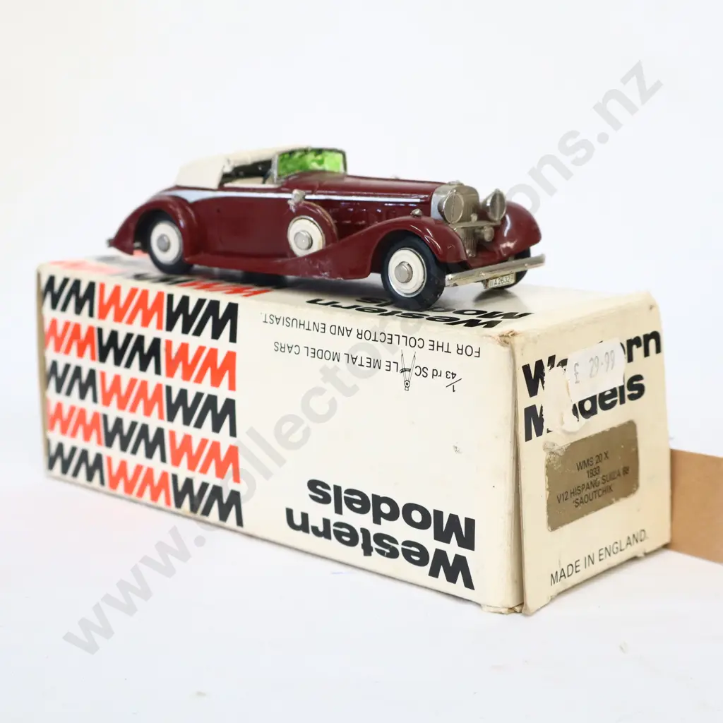 1/43 Western Models 1933 V12 Hispano Suiza 68 Saoutchik Image 1++