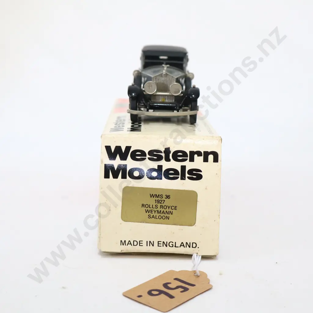 1/43 Western Models 1927 Rolls Royce Weymann Saloon Image 1++