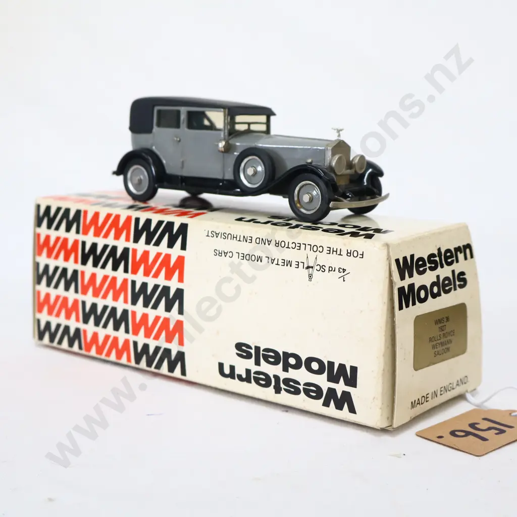 1/43 Western Models 1927 Rolls Royce Weymann Saloon Image 1++