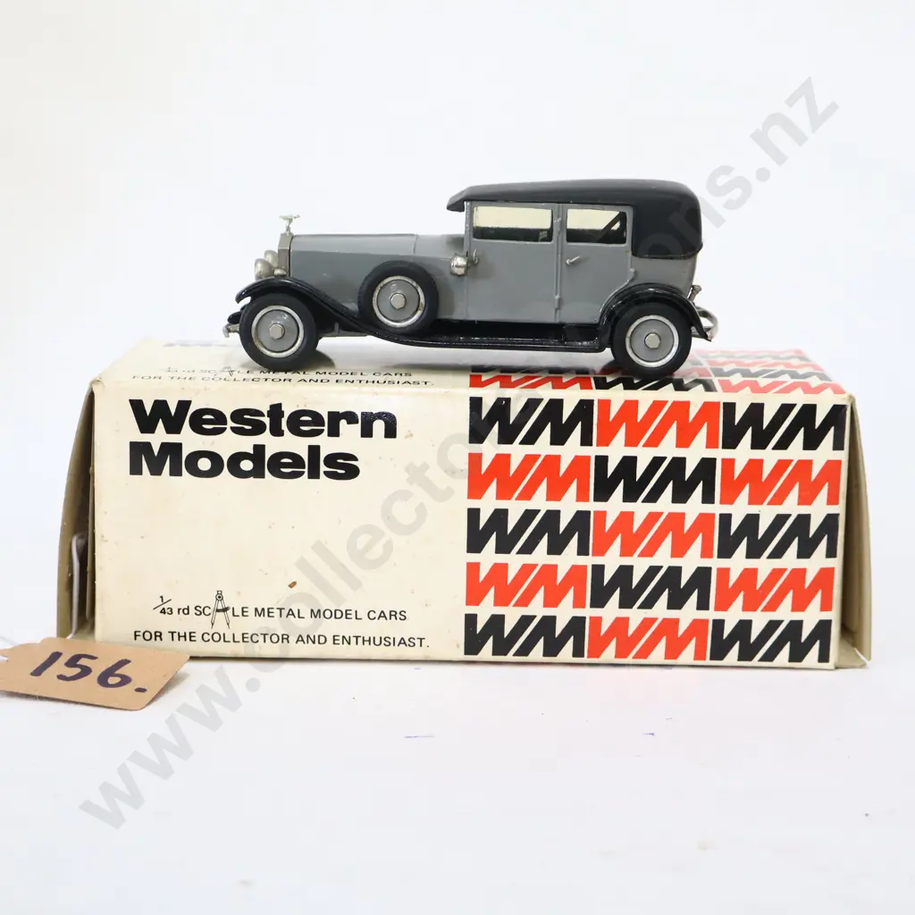1/43 Western Models 1927 Rolls Royce Weymann Saloon Image 1++