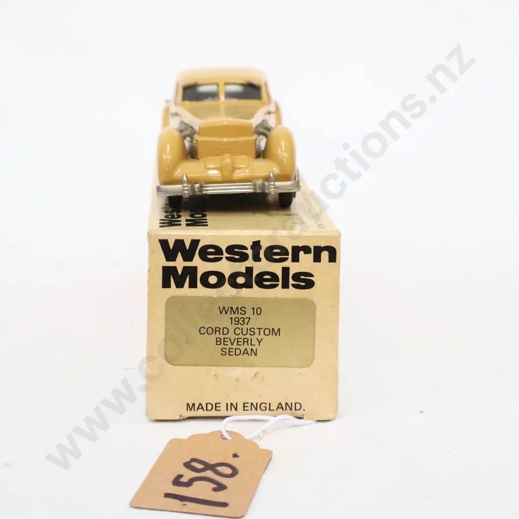 1/43 Western Models 1937 Cord Custom Beverly Sedan Image 1++