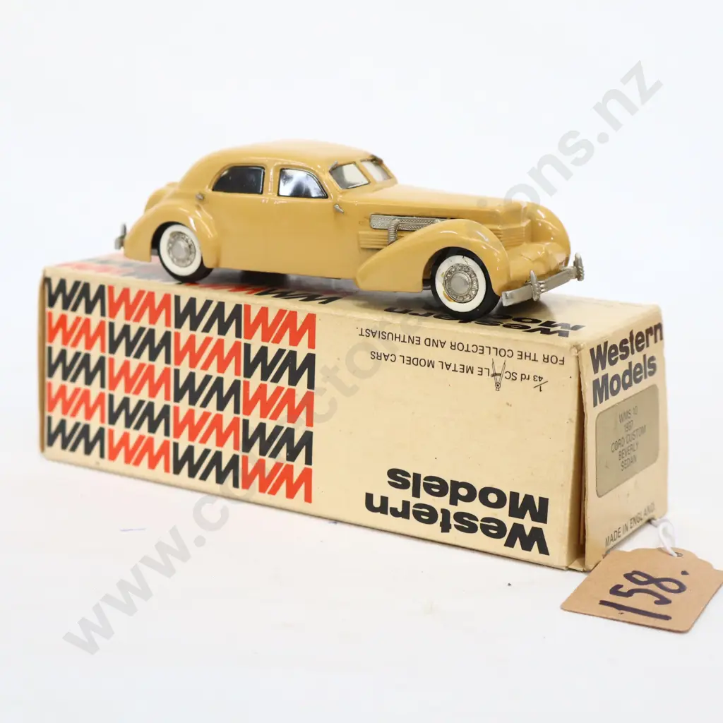1/43 Western Models 1937 Cord Custom Beverly Sedan Image 1++