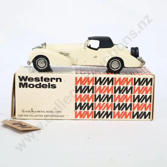 1/43 Western Models 1935 Bugatti T46 5.3 Litre Roadster