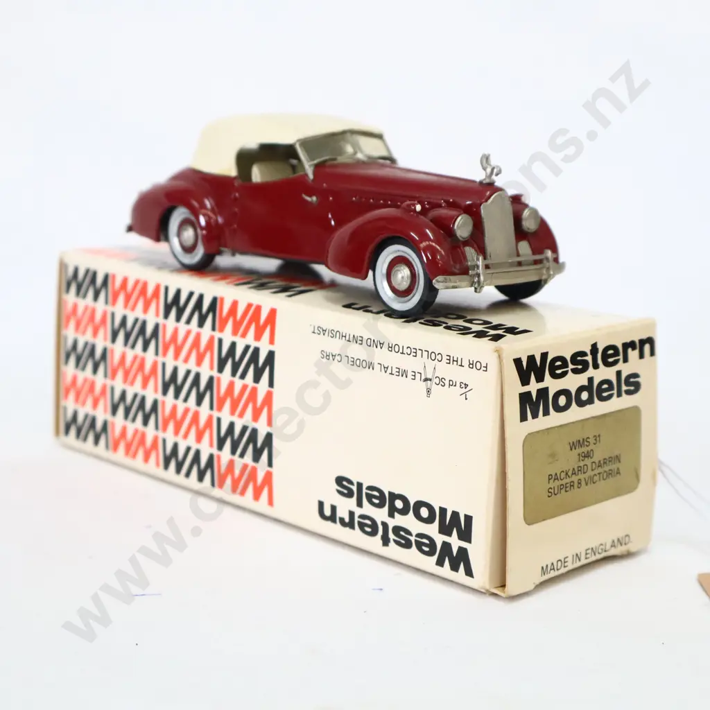 1/43 Western Models 1940 Packard Darrin Super 8 Victoria Image 1++