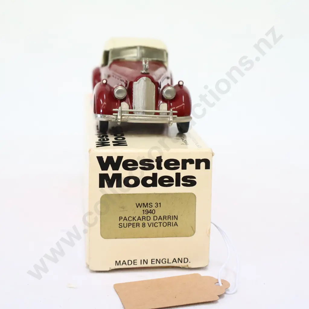 1/43 Western Models 1940 Packard Darrin Super 8 Victoria Image 1++