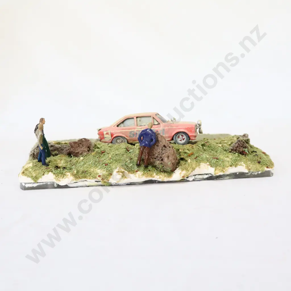 1/43  Diorama Ford Escort Rally Image 1++