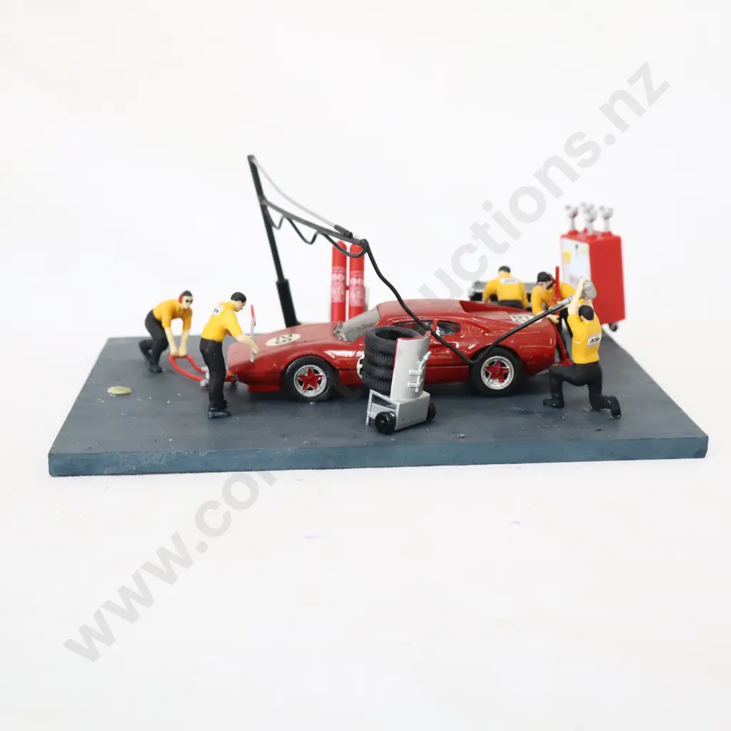 1/43 Diorama Pitstop Image 1++