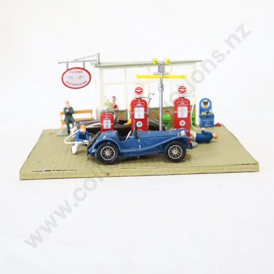 1/43 Diorama Gas Station