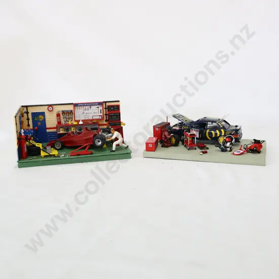 1/43 Diorama Motorsport x 2