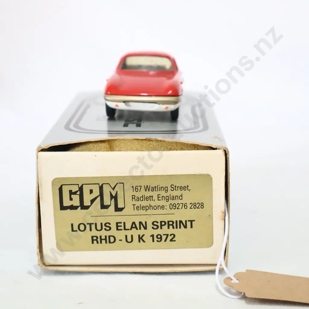 1/43 Grand Prix Models Lotus Elan Sprint 1972 Image 1++
