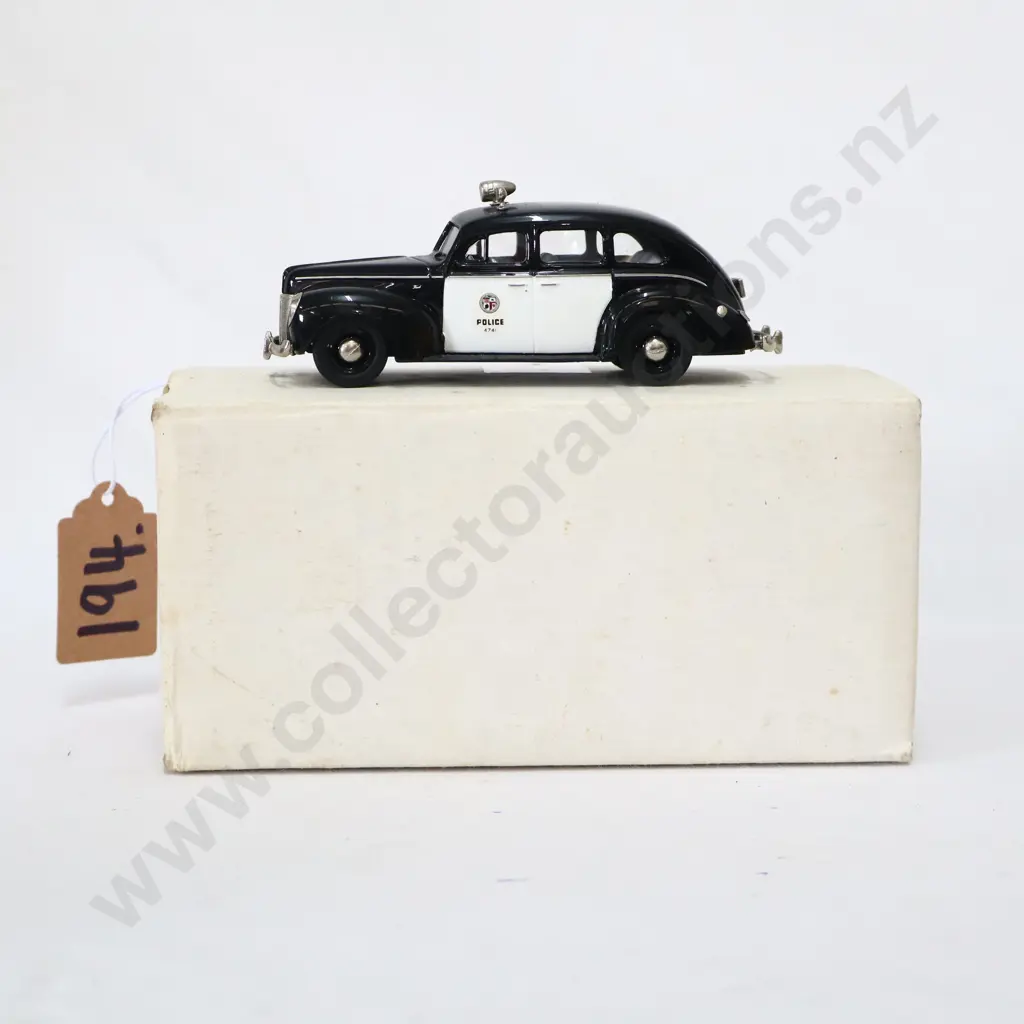 1/43 USA Models 1940 Ford LA Police Image 1++