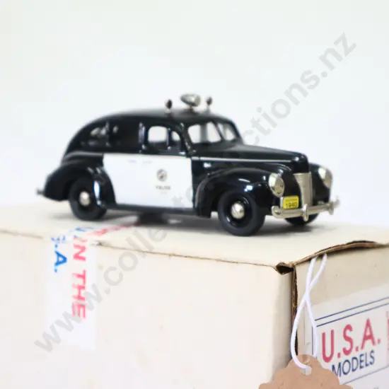1/43 USA Models 1940 Ford LA Police