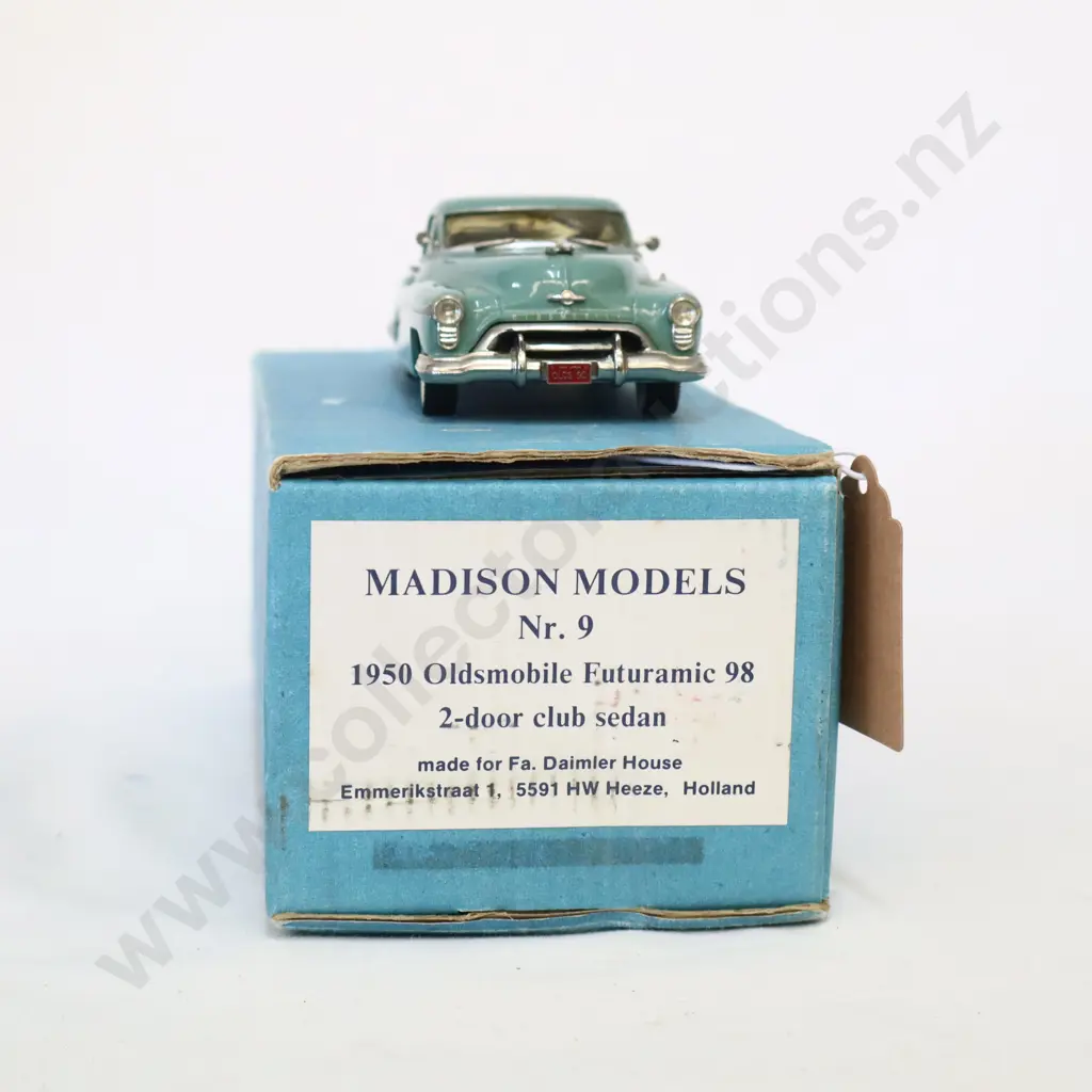 1/43 Madison Models 1950 Oldsmobile Futuramic 98 2 Door Club Sedan Image 1++