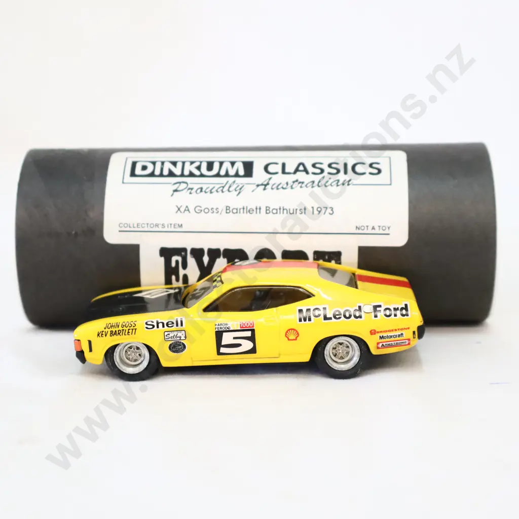 1/43 Dinkum Classic XA Goss/Barrlett Bathurst 1973 Image 1++