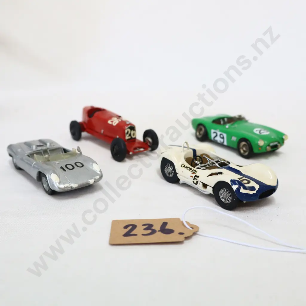 1/43 Kitset White Metal Cars x 4 Image 1++