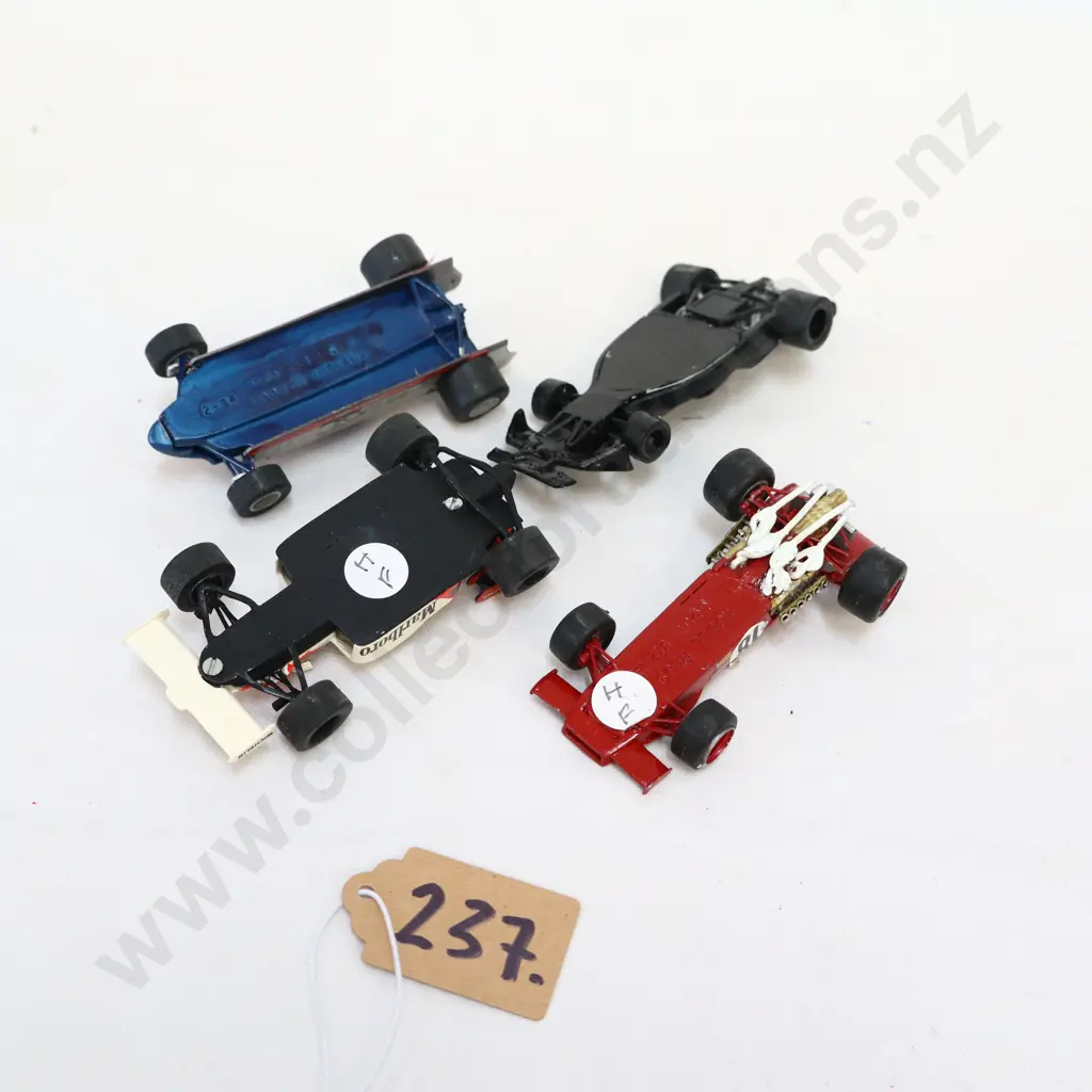 1/43 Kitset White Metal Cars x 4 Image 1++