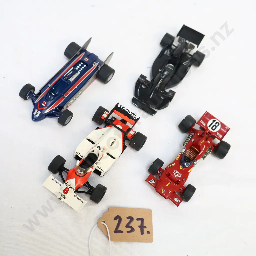 1/43 Kitset White Metal Cars x 4 Image 1++